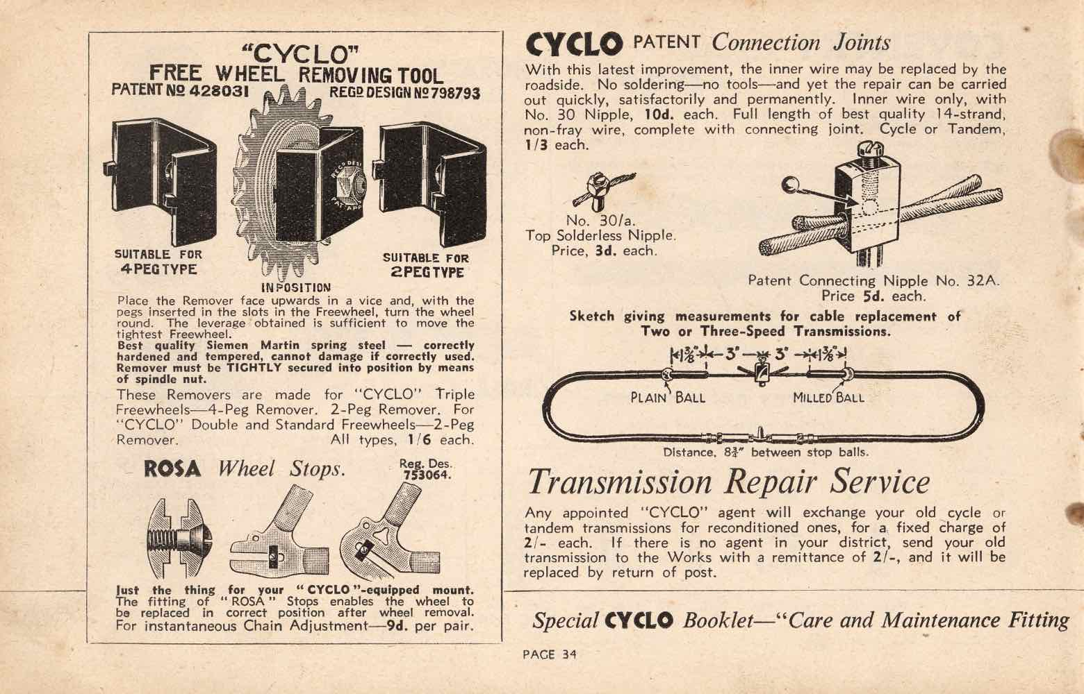 Cyclo Catalogue 399 - page 34 main image