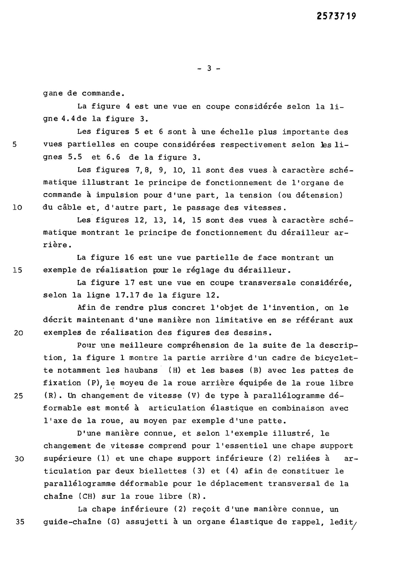 French Patent 2,573,719 - Simplex scan 004 main image