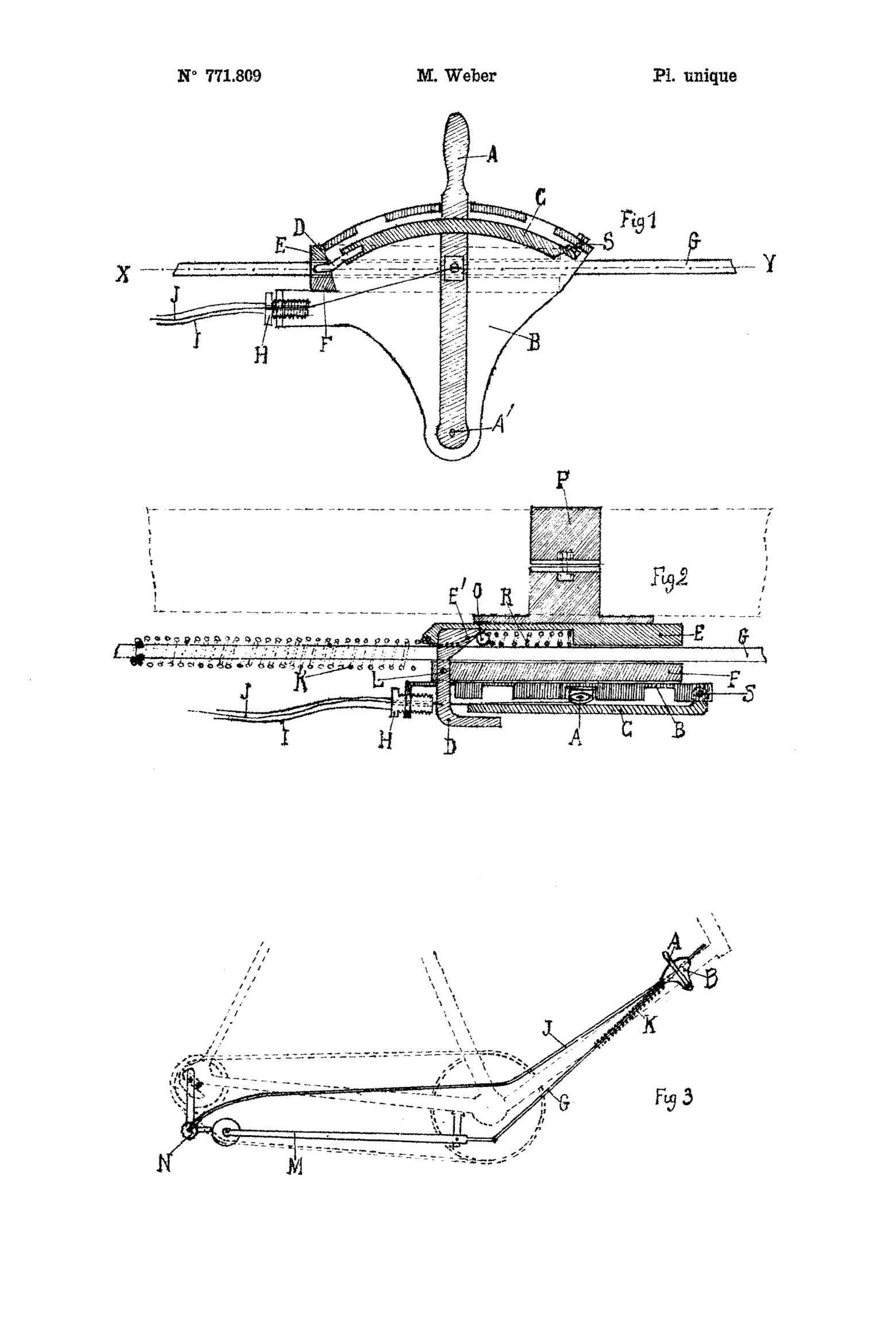 French Patent 771,809 - EWA scan 03 main image