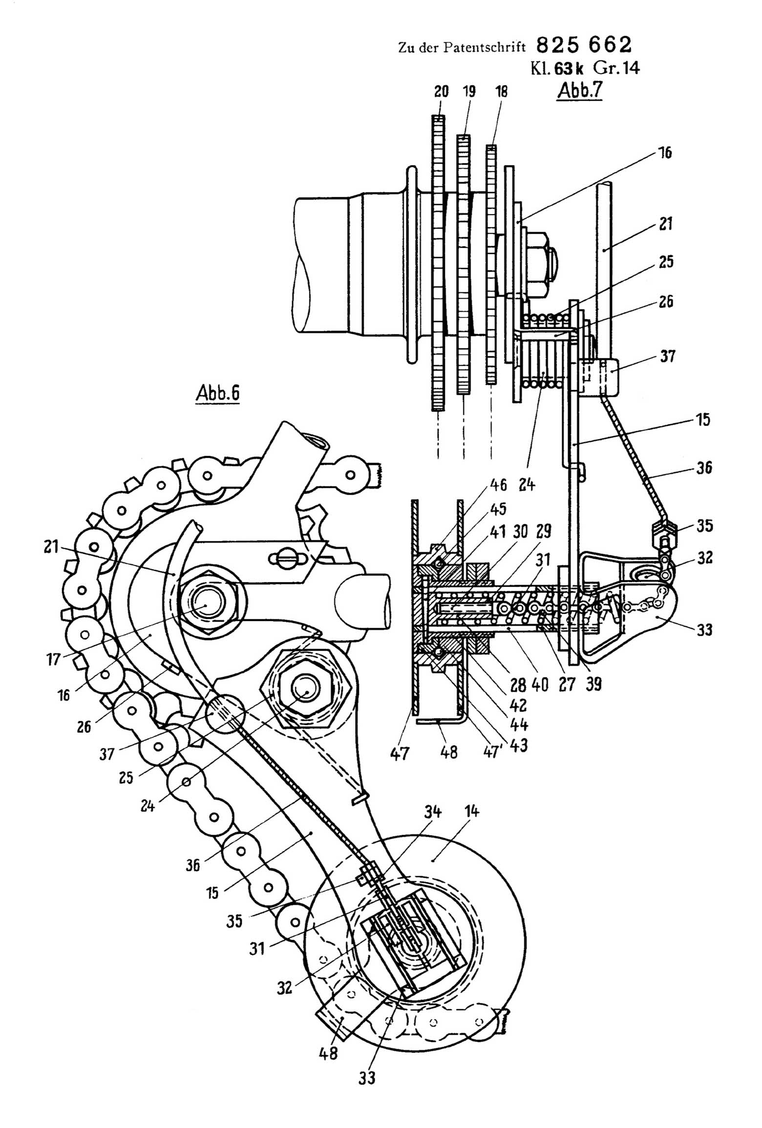 German Patent 825,662 - Velo-Reinhold scan 5 main image