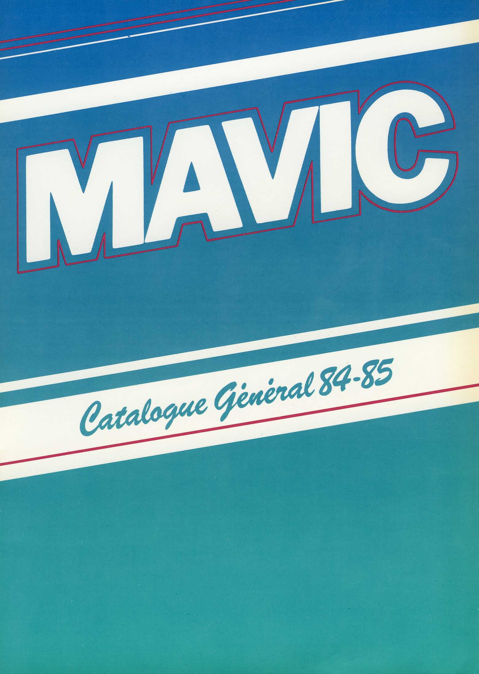 MAVIC Catalogue Generale 84-85 front cover main image