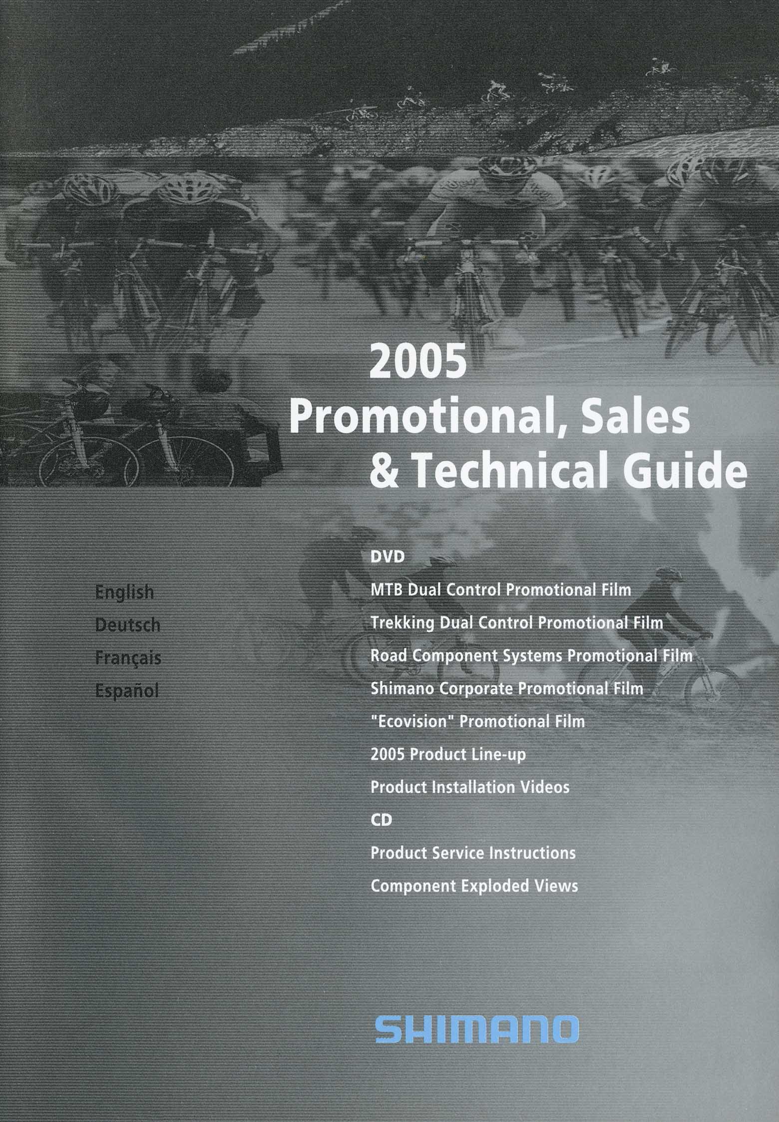 Shimano 2005 Promotional, Sales & Technical Guide main image