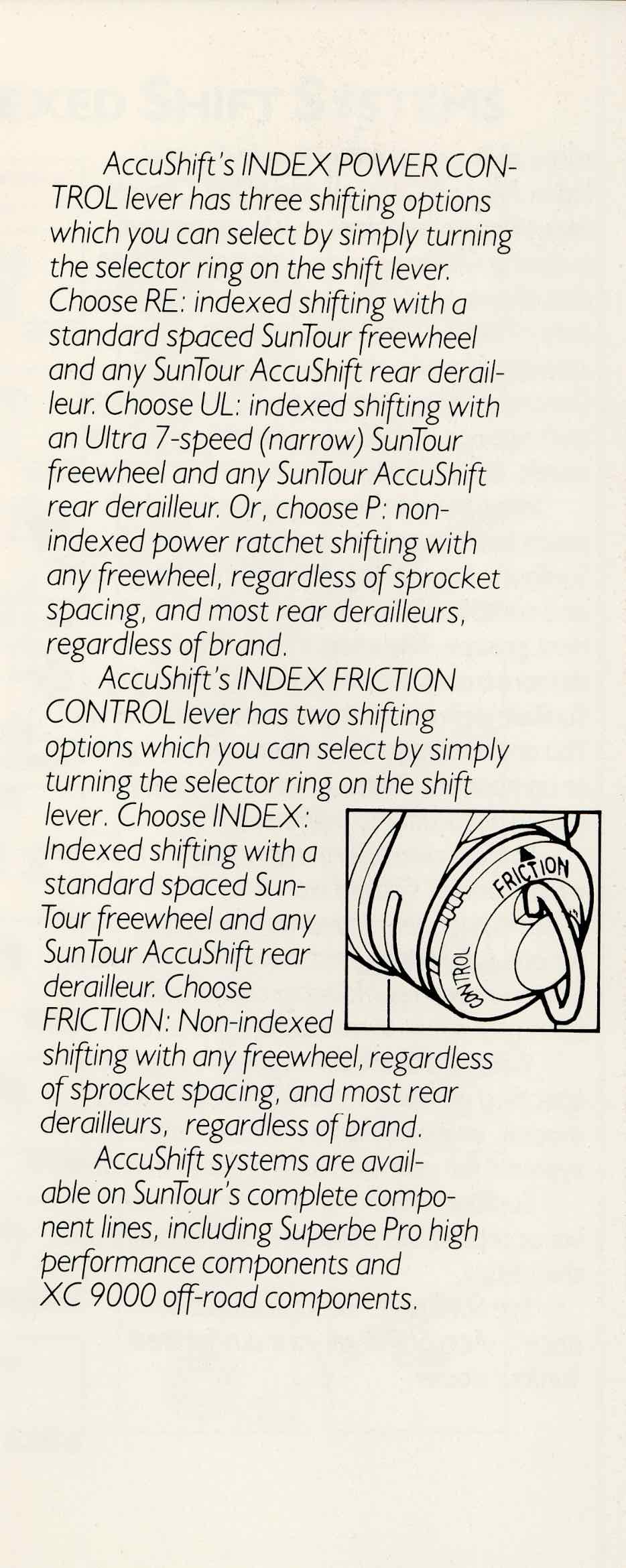 SunTour Product Leaflets - 1987 Scan 5 main image