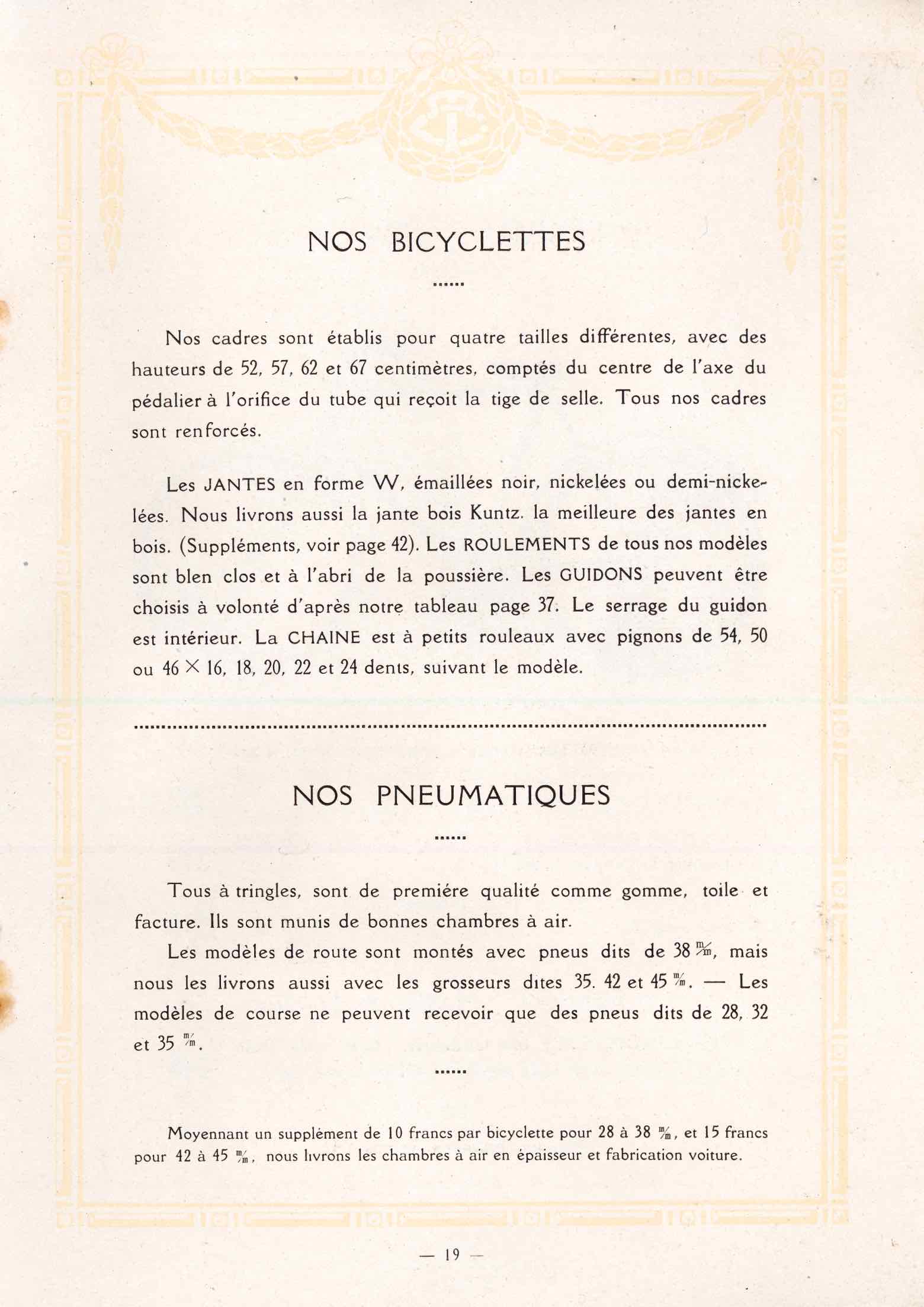 Terrot & Cie - Cycles Motorcyclettes Voiturettes 1914 page 19 main image