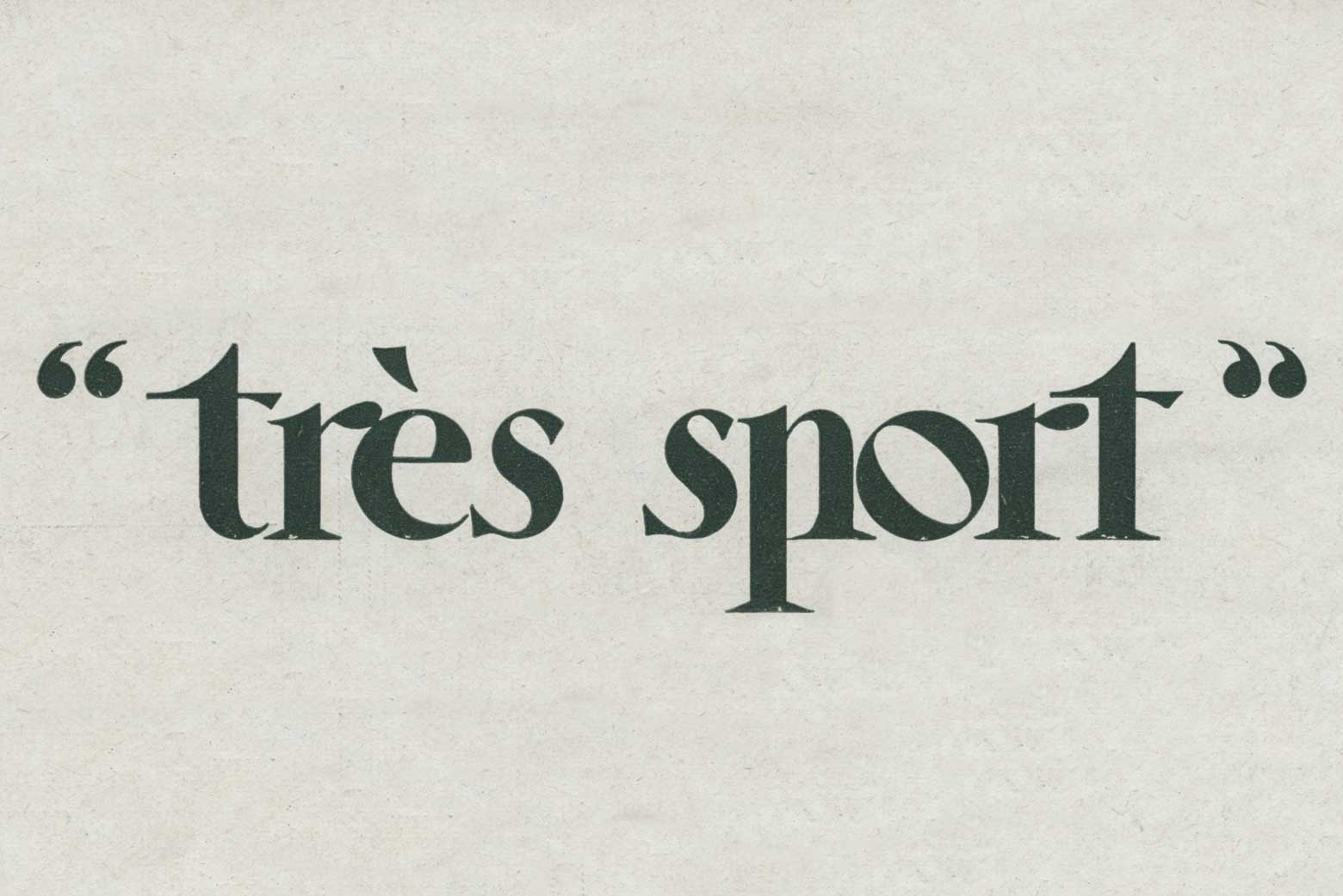 Tres Sport logo main image
