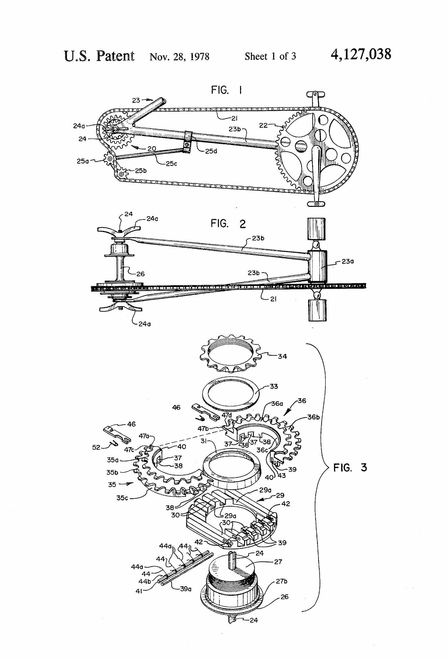 US Patent 4,127,038 - Browning SmartShift 400 scan 2 main image