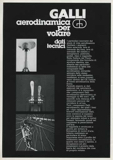 Galli advert - 1982 Santini-Conti-Galli cycling team scan 2 thumbnail