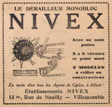 L'Echo de Gambetta Cyclo-Touriste March 1939 - Nivex advert thumbnail