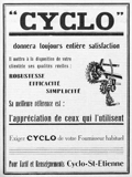 L'Industrie des Cycles et Automobiles March 1936 - Cyclo advert thumbnail