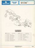 Shimano Bicycle Parts Catalog - 1973 page 101 thumbnail