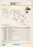 Shimano Spare Parts Catalogue - 1994 to 2004 s5 p16 thumbnail