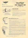 Simplex Prestige derailleur (637) - instructions (1st style) scan 1 thumbnail