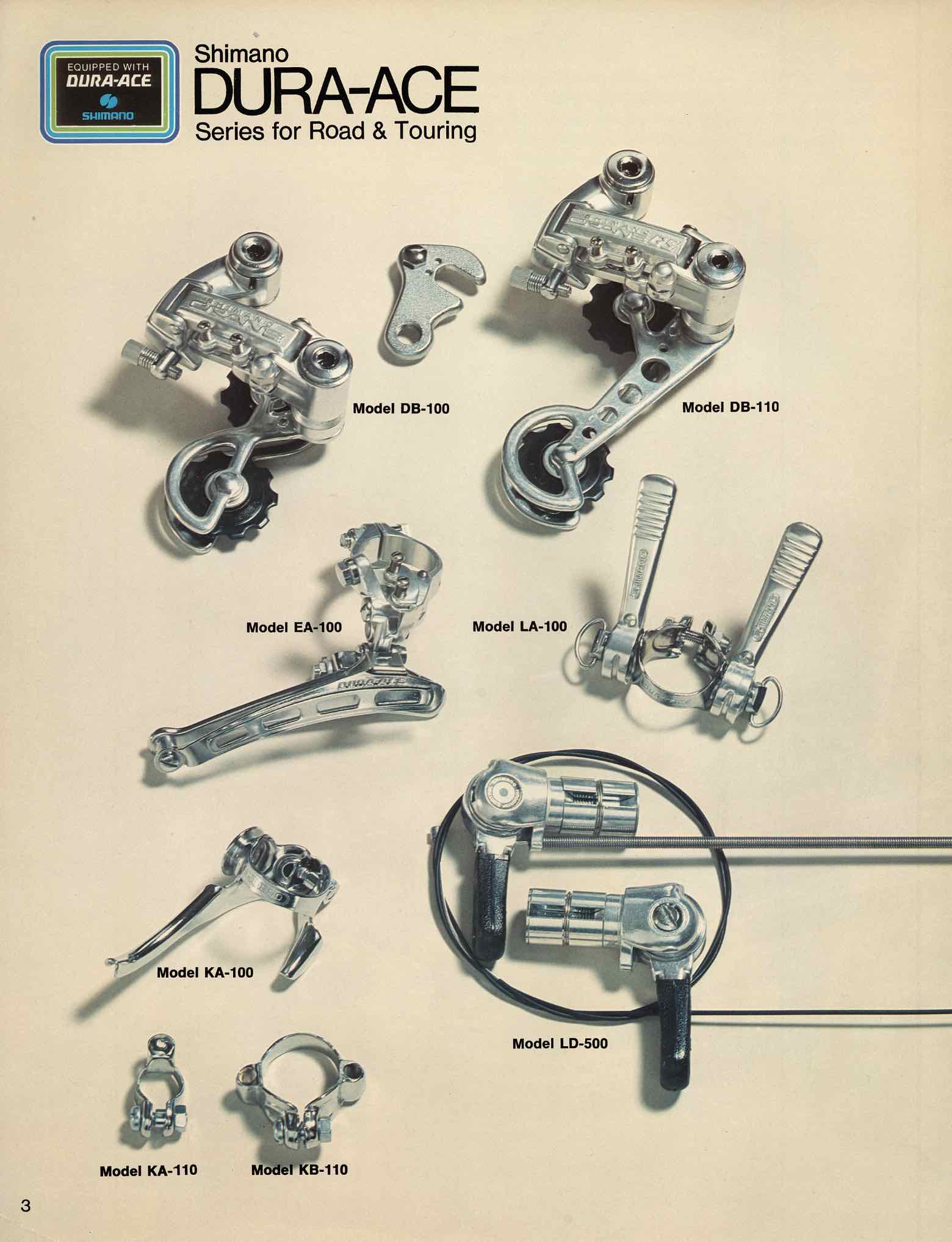 A Complete Line of Shimano (1975) page 3 main image