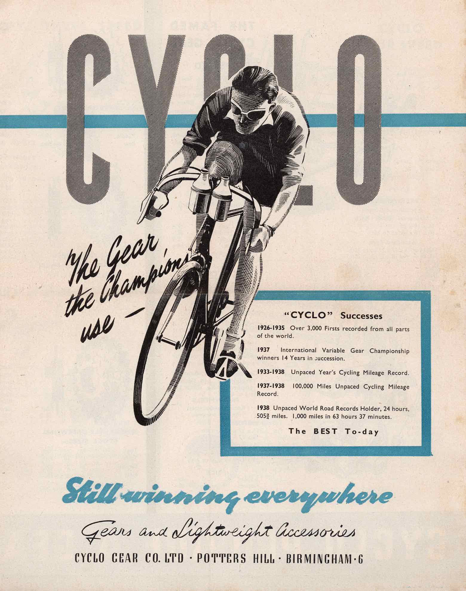 Cyclo Catalogue - 1948 scan 1 main image