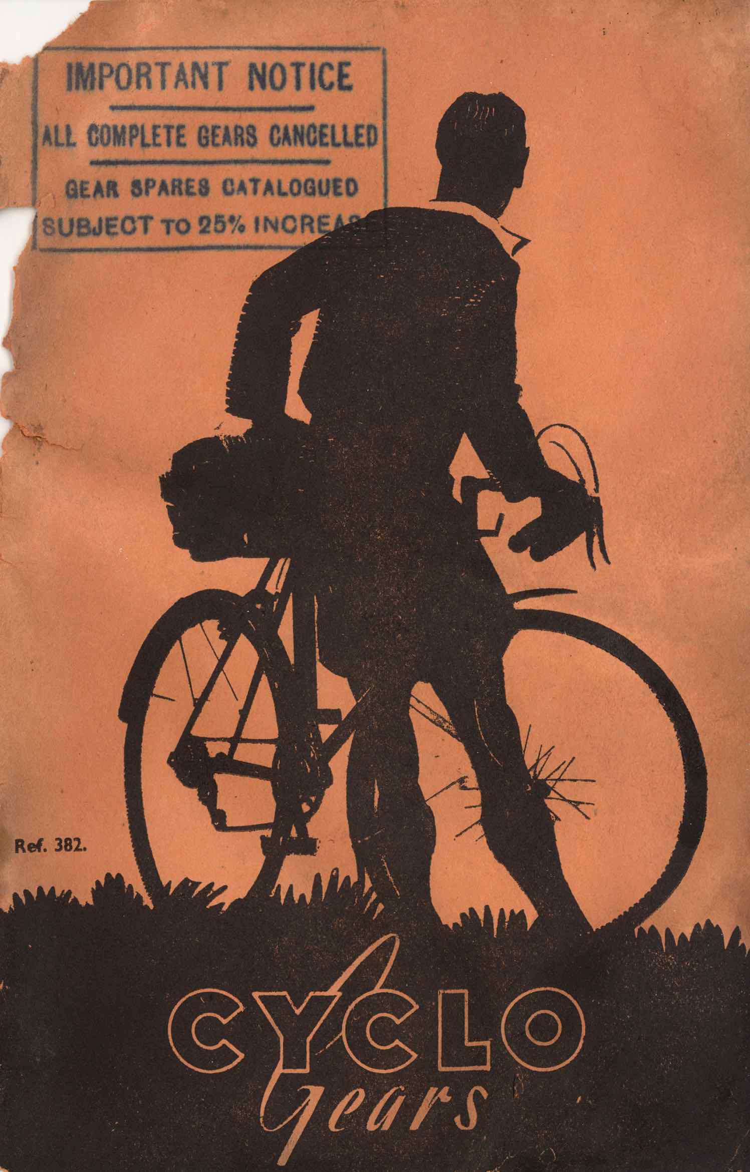 Cyclo Catalogue 382 - front cover main image