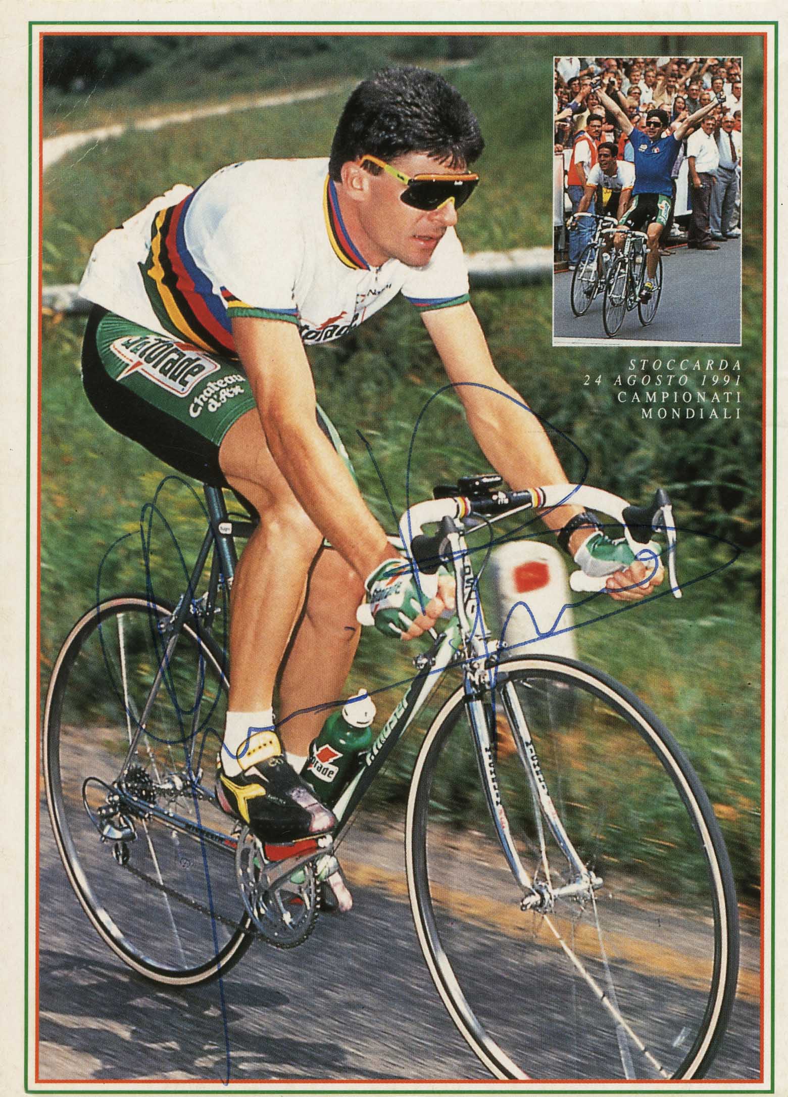 Gianni Bugno - postcard scan 1 main image