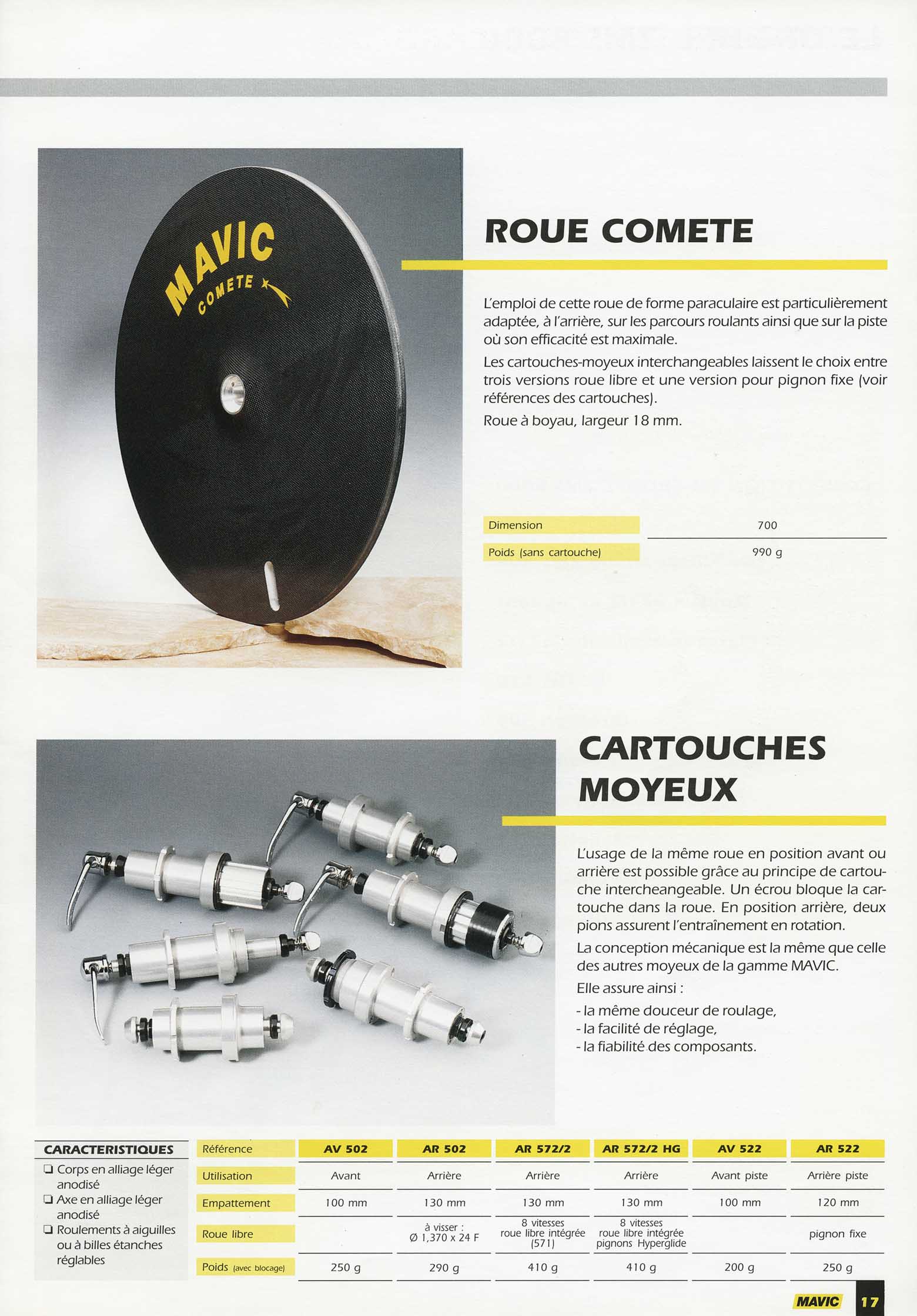 MAVIC Catalogue 1994 scan 17 main image