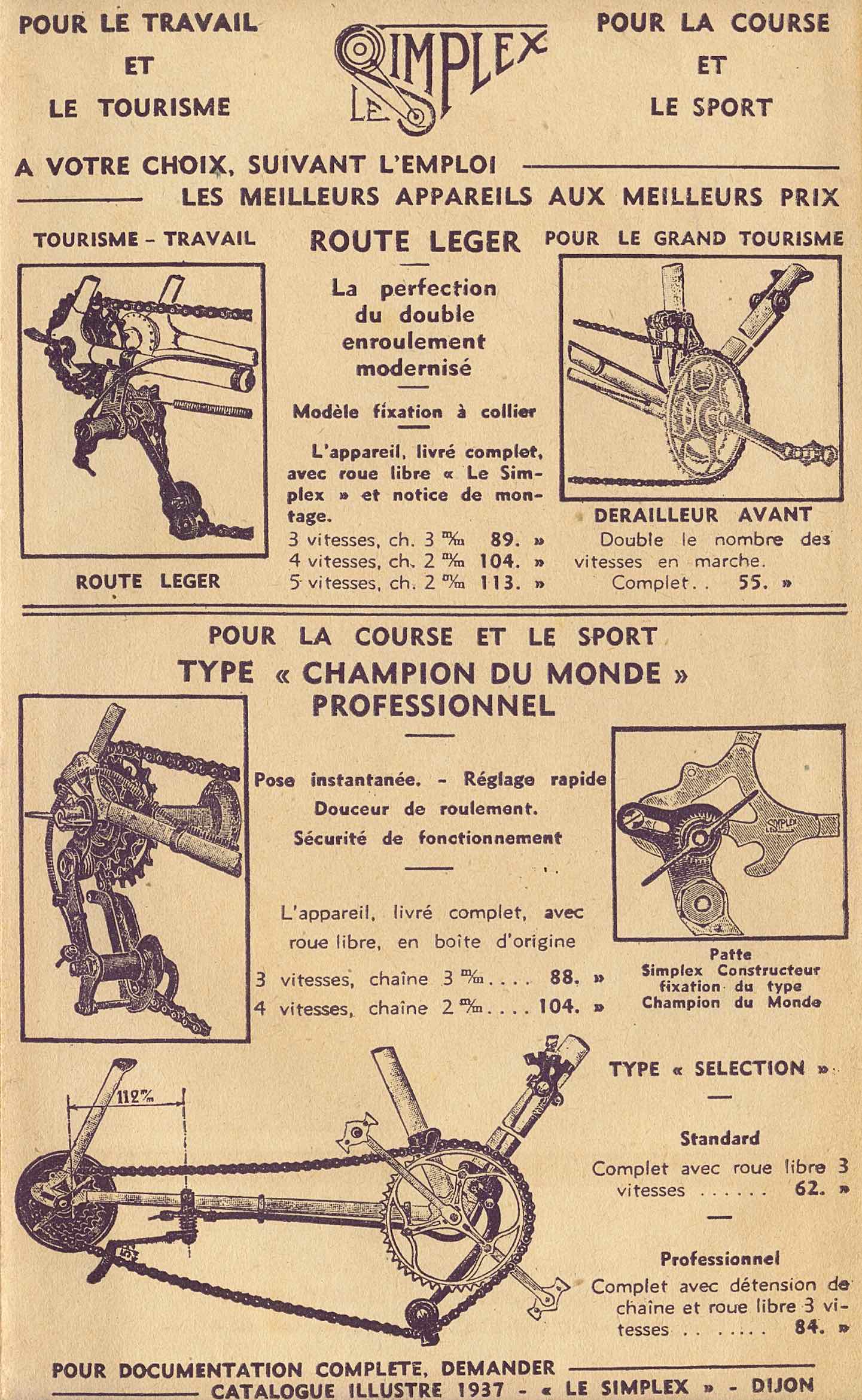 Simplex - leaflet 1937 scan 4 main image