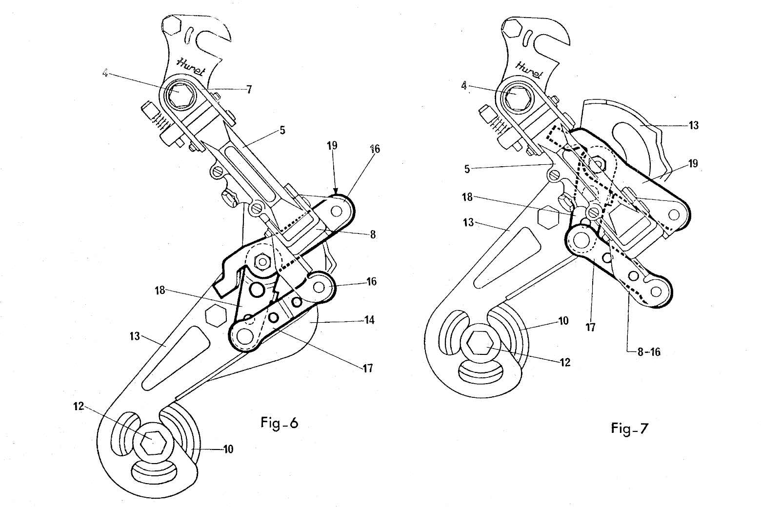 US Patent 3,896,679 - Huret Duopar main image