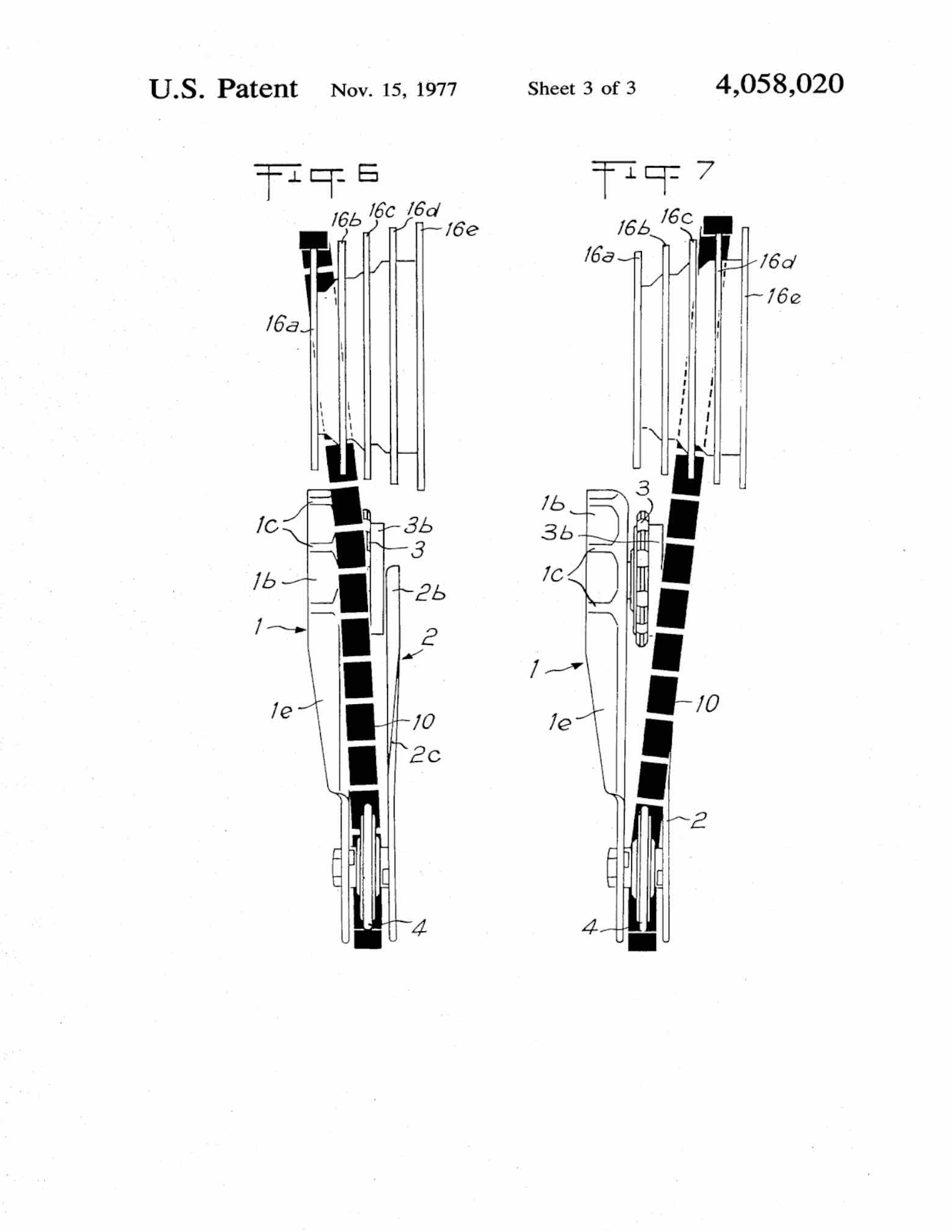 US Patent 4,058,020 - Huret Allvit Safety scan 8 main image