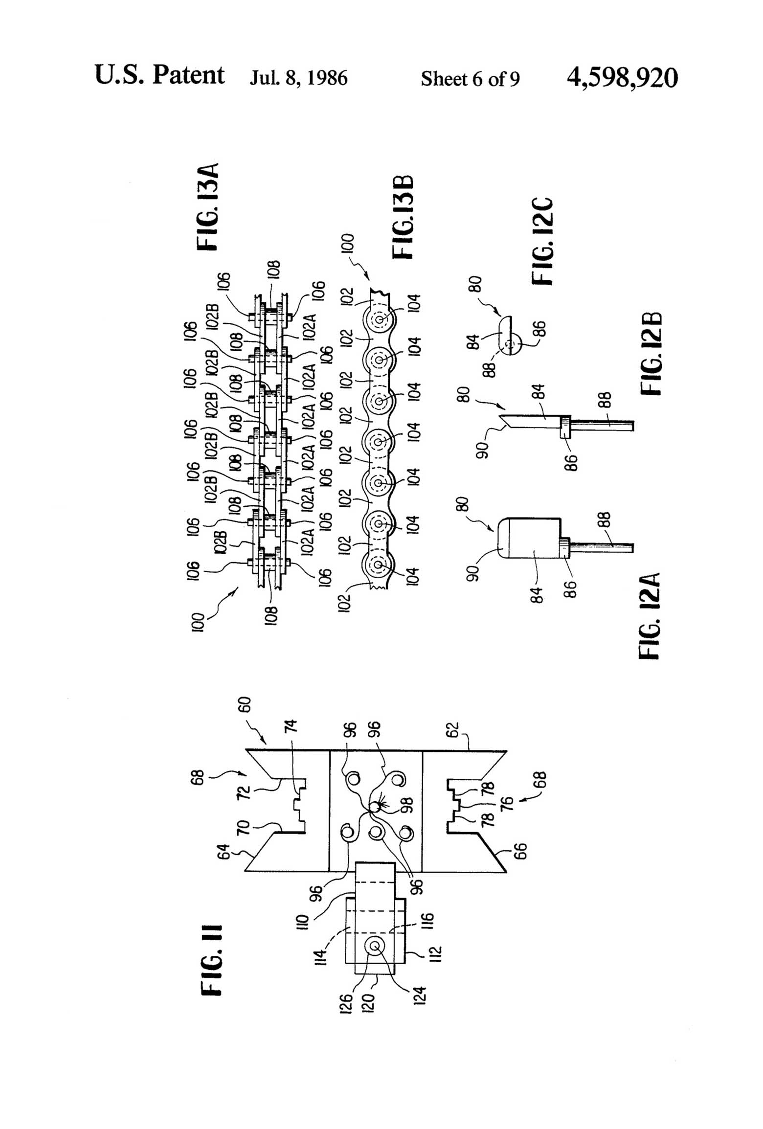 US Patent 4,598,920 - AutoBike scan 17 main image