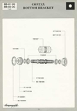 Campagnolo Spare Parts Catalogue - 1993 Product Range page 016 thumbnail