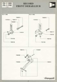 Campagnolo Spare Parts Catalogue - 1993 Product Range page 033 thumbnail