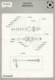 Campagnolo Spare Parts Catalogue - 1993 Product Range page 072 thumbnail