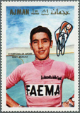 Eddy Merckx - Ajman postage stamp thumbnail