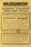 Holdsworth - Bike Riders Aids 1975 rear cover thumbnail