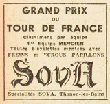 L'Auto 15th September 1943 - Sova advert thumbnail