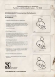 Sachs-Huret Commander derailleur - indexing instructions thumbnail