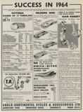 Sporting Cyclist May 1964 Ron Kitching advert thumbnail