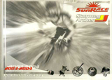 SunRace Sturmey-Archer Product Catalogue 2003-2004 front cover thumbnail