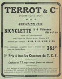 T.C.F. Revue Mensuelle March 1912 - Terrot advert thumbnail