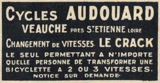 T.C.F. Revue Mensuelle March 1929 - Audouard advert thumbnail