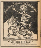 T.C.F. Revue Mensuelle May 1919 - Chemineau advert thumbnail