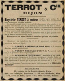 T.C.F. Revue Mensuelle October 1905 - Terrot advert thumbnail