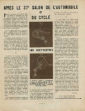 Unknown French magazine 1950? - Apres le 37e Salon de l'Automobile et du Cycle thumbnail