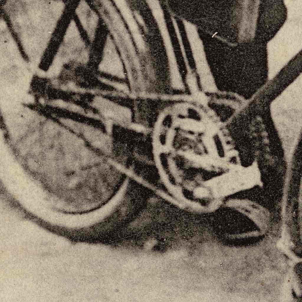 Chemineau postcard - 1906 Velocio avec son carrosse de gala scan 1 additional image 01