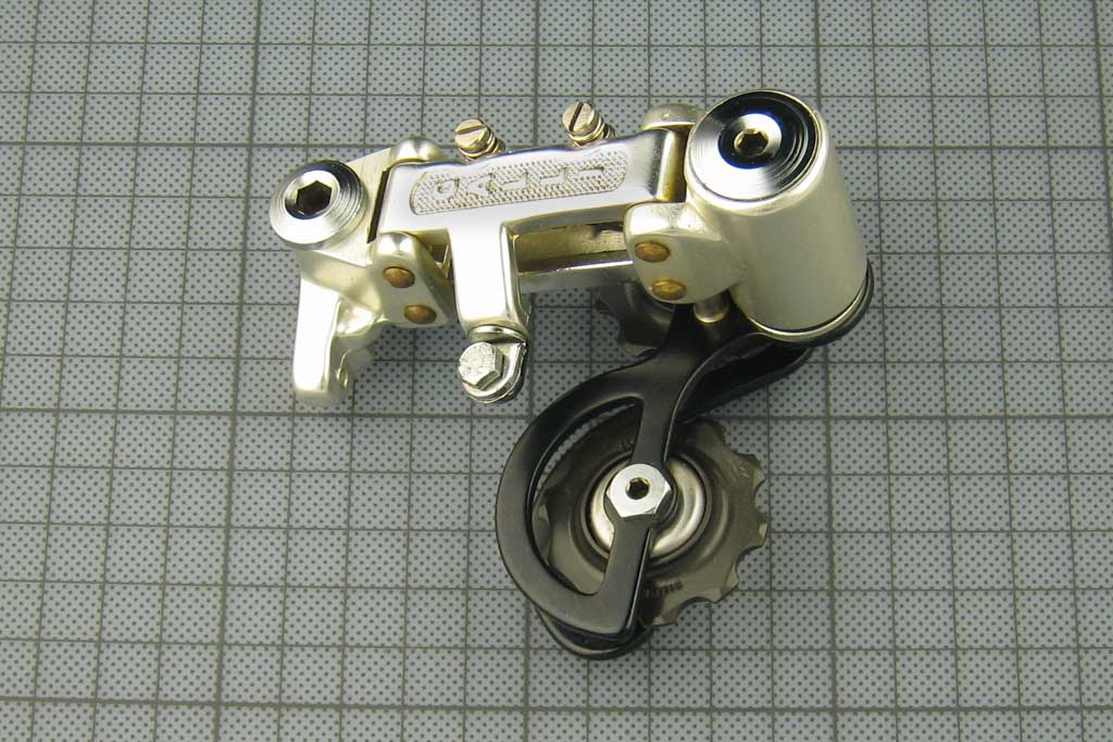 Galli Criterium silver/back small dots curved cage derailleur additional image 04