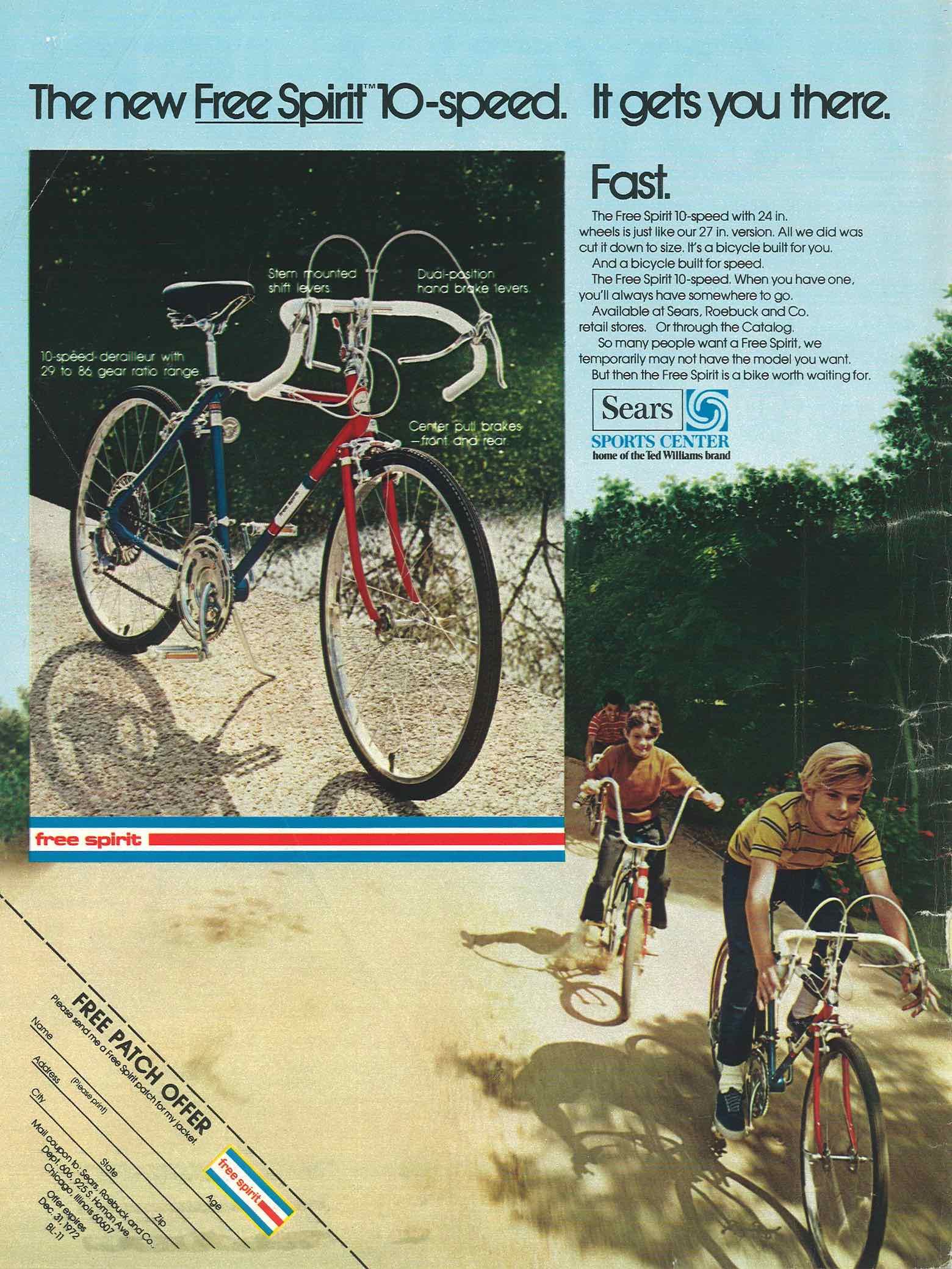 Boys Life 1972 - Sears advert main image