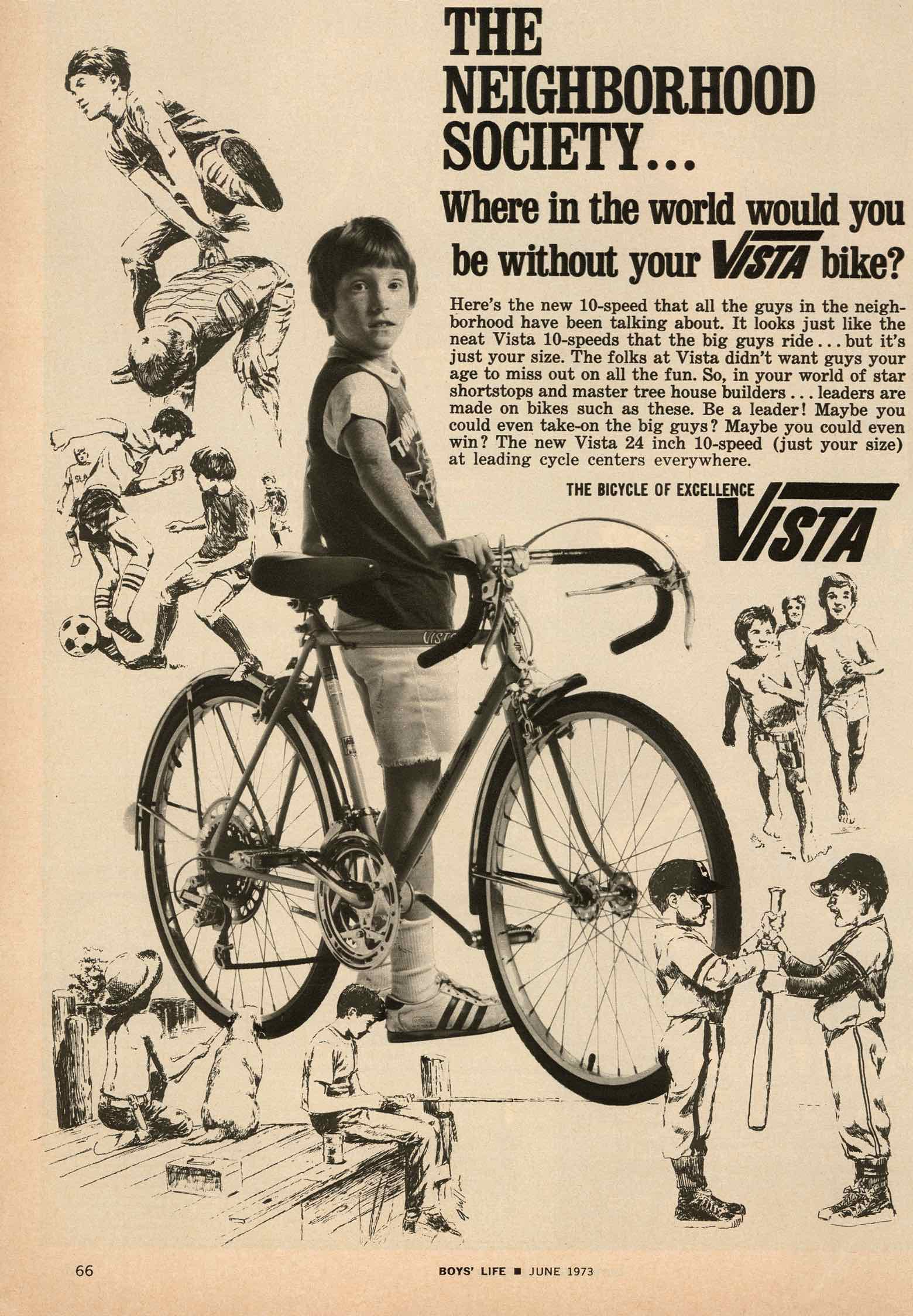 Boys Life 1973 - Vista advert main image