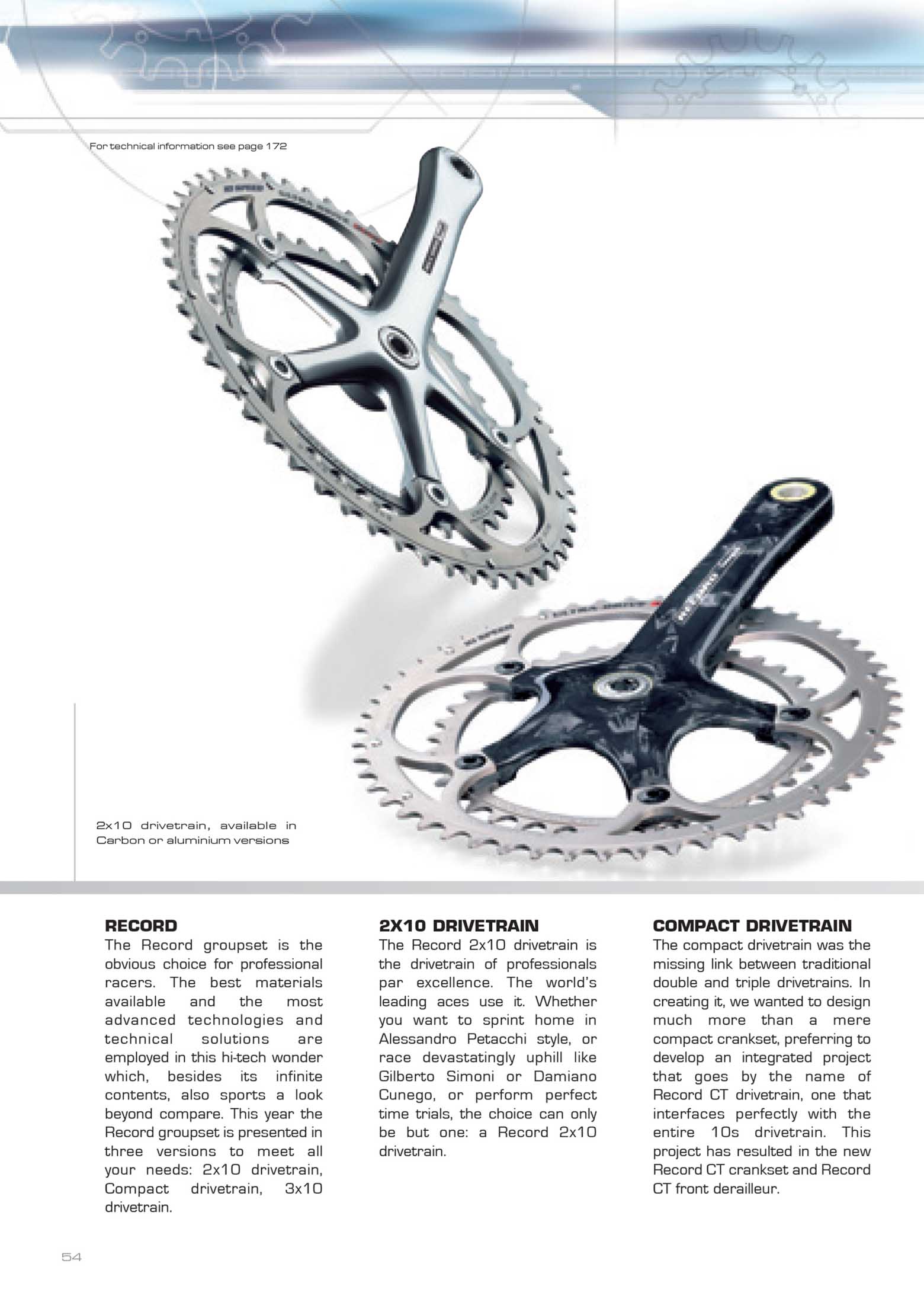 Campagnolo - 05 Products Range page 054 main image