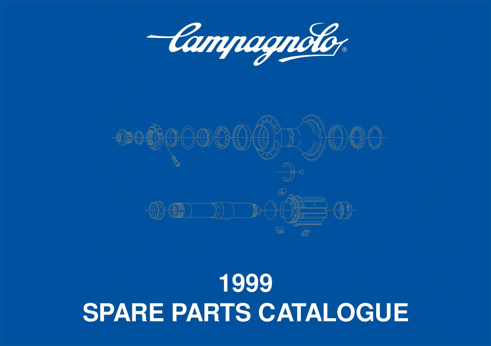 Campagnolo  - 1999 Spare Parts Catalogue front cover main image