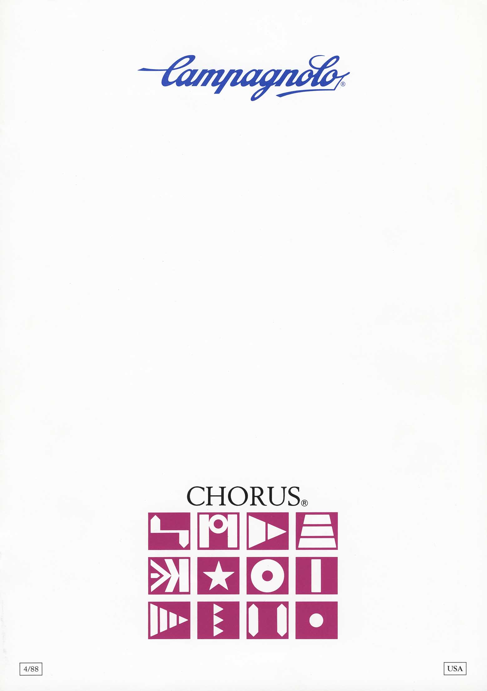 Campagnolo - Chorus scan 01 main image