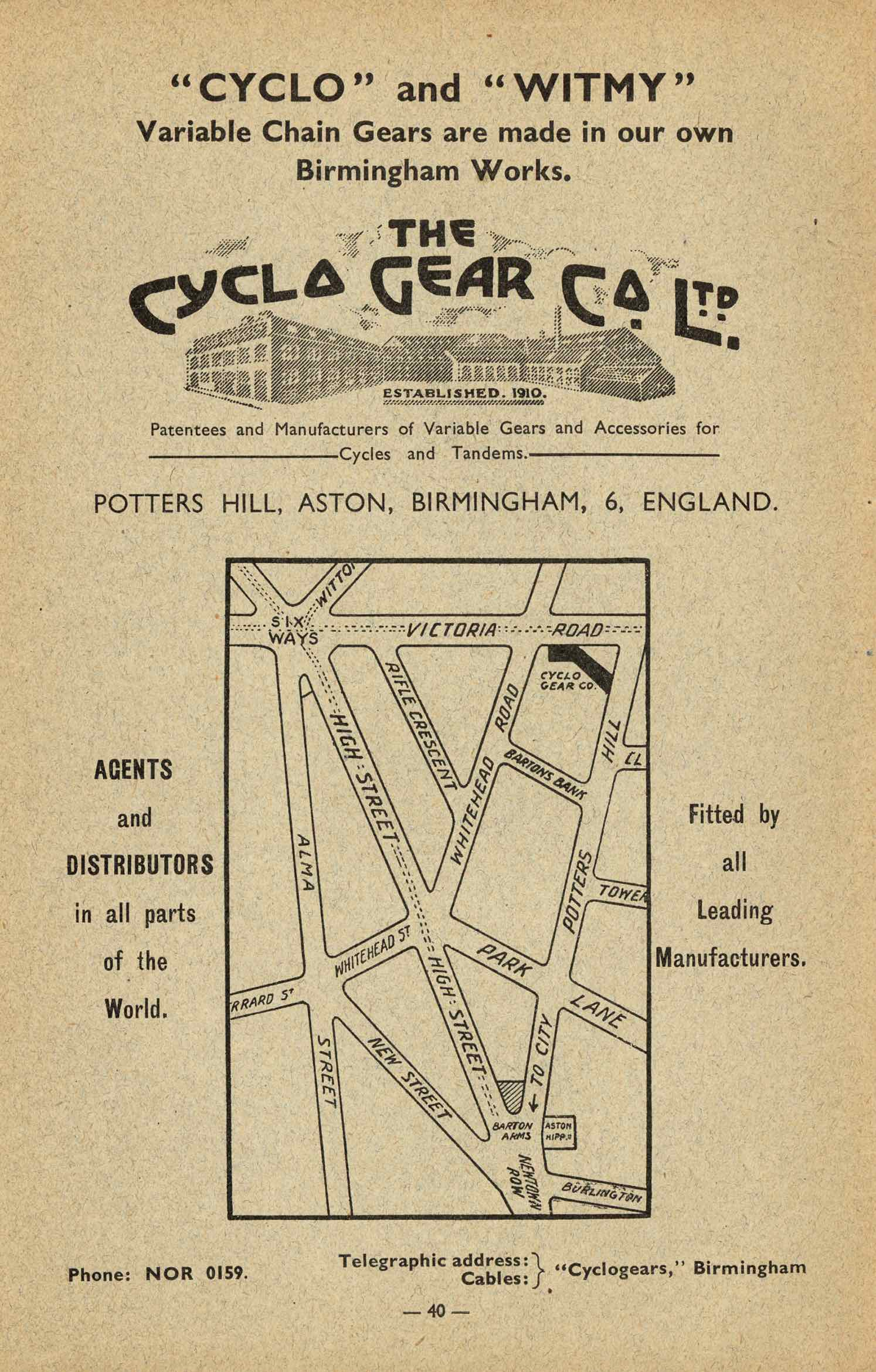 Cyclo Catalogue 362 - page 40 main image