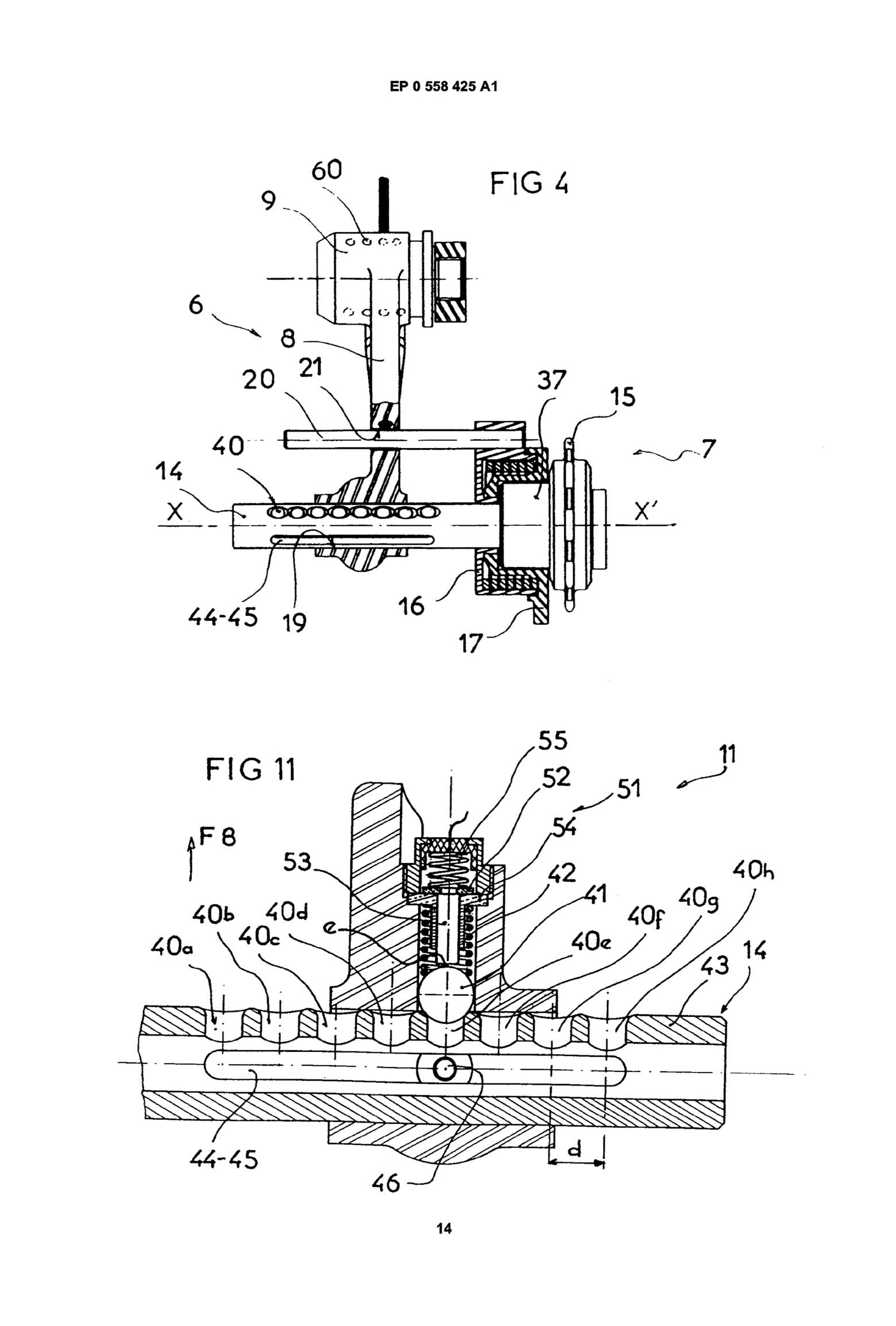European Patent Application 0 528 425 A1 scan 14 main image