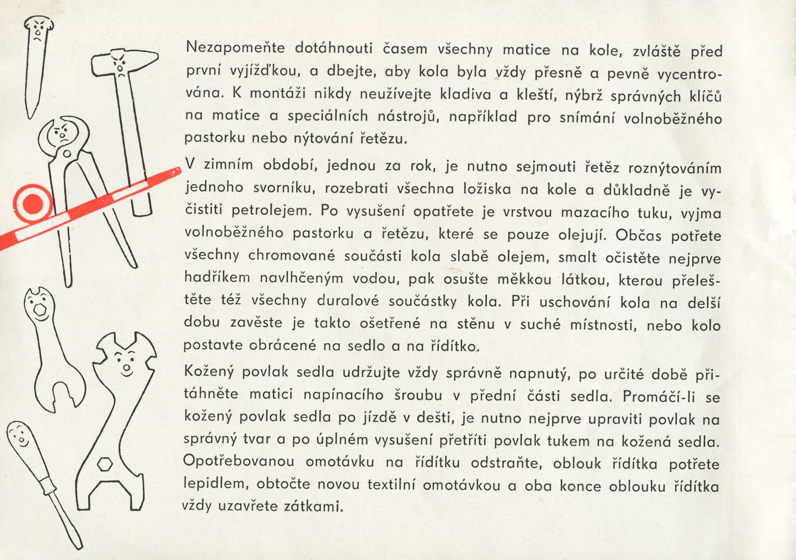 Favorit - instructions 1961 scan 004 main image