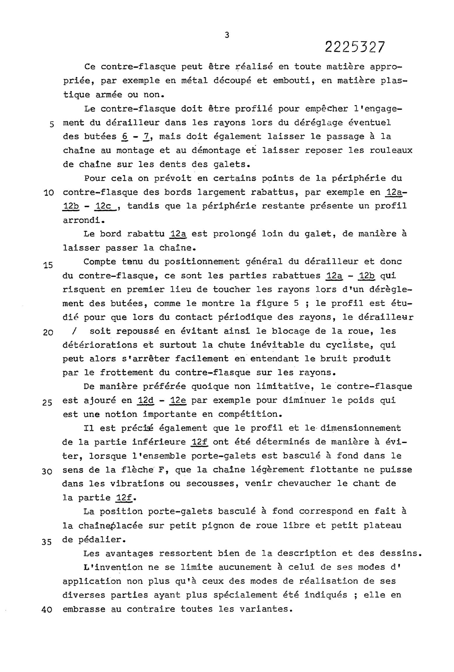 French Patent 2,225,327 - Simplex scan 004 main image